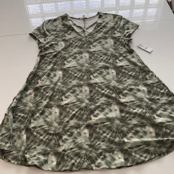 Ardene | Dresses | Ardene Green Tie Dye Mini Dress Brand New | Poshmark
